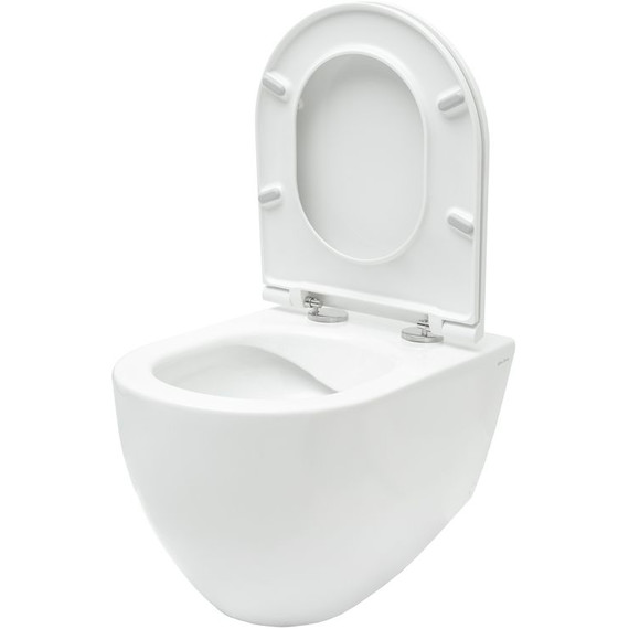 Унитаз подвесной безободковый Allen Brau Reality 4.32006.20 с крышкой микролифт - фото 3