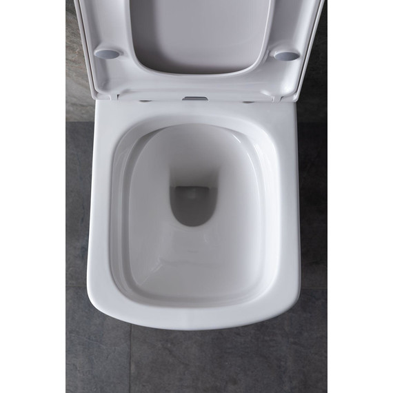 Унитаз подвесной безободковый Allen Brau Liberty 4.33004.20 с крышкой микролифт - фото 15