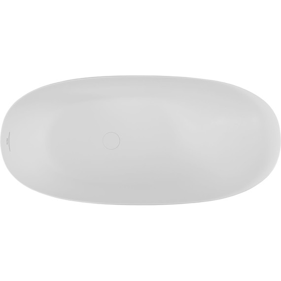 Ванна каменная Allen Brau Solid Stone Krion Neo 170x80 2.35001.21, белый матовый - фото 6