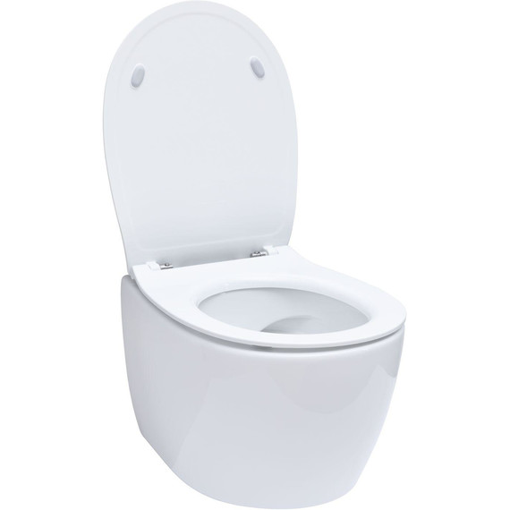 Унитаз приставной безободковый Allen Brau Fantasy 4.11004.20 с тонкой крышкой микролифт - фото 12