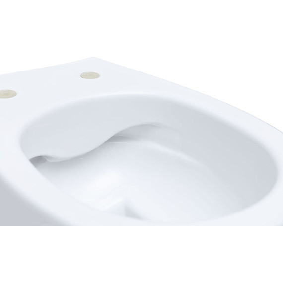 Унитаз приставной безободковый Allen Brau Fantasy 4.11004.20 с тонкой крышкой микролифт - фото 8