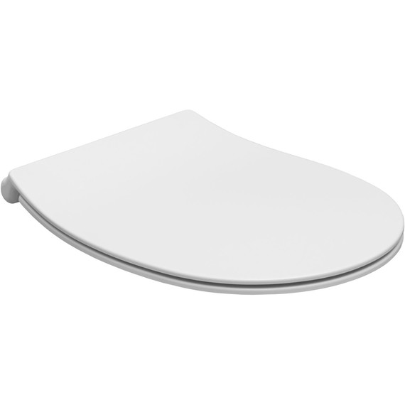 Унитаз подвесной безободковый Allen Brau Fantasy 4.11004.21 с тонкой крышкой микролифт, белый матовый - фото 3