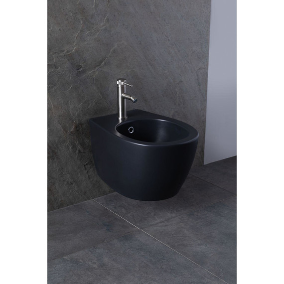 Биде подвесное Allen Brau Fantasy 4.11006.31, чёрный матовый - фото 15