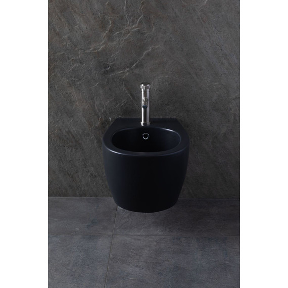 Биде подвесное Allen Brau Fantasy 4.11006.31, чёрный матовый - фото 16