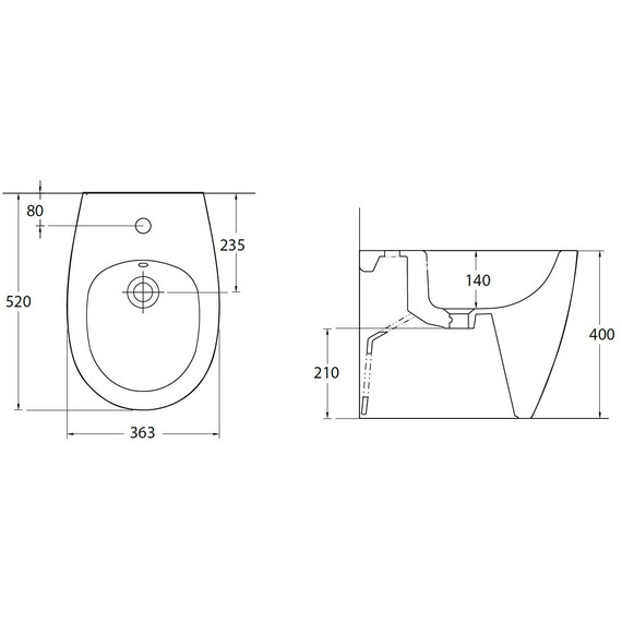 Биде напольное Allen Brau Fantasy 4.11008.20 - фото 16