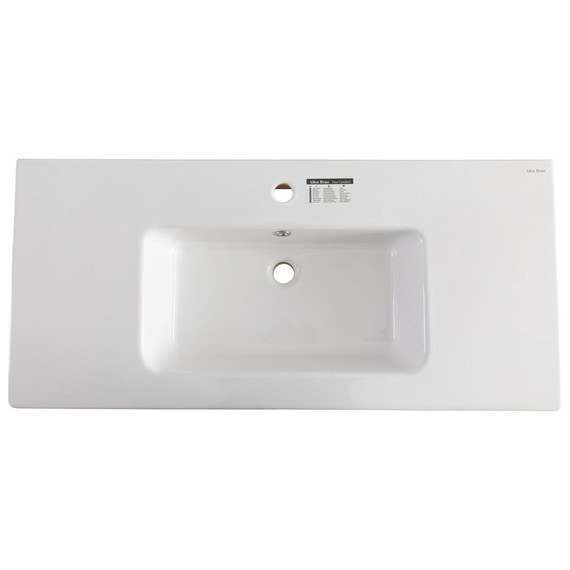 Раковина врезная на столешницу Allen Brau Fantasy 102 см 4.11014.20 - фото 2