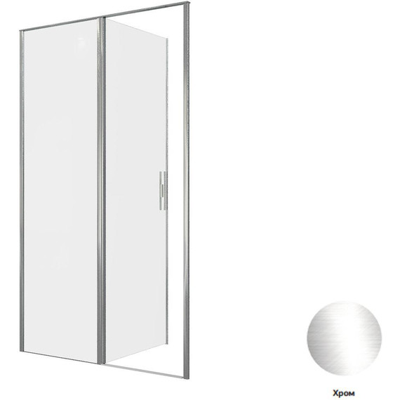 Душевая дверь Allen Brau Priority 120 см 3.31007.00, хром/прозрачное - фото 11