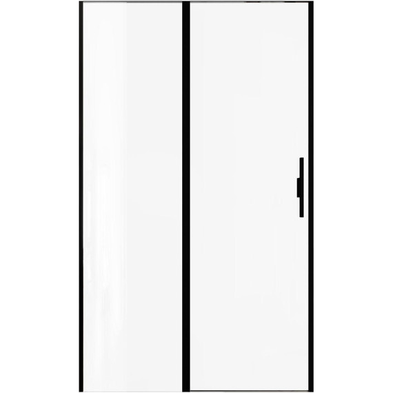 Душевая дверь Allen Brau Priority 120 см 3.31009.BBA, чёрный браш/прозрачное - фото 