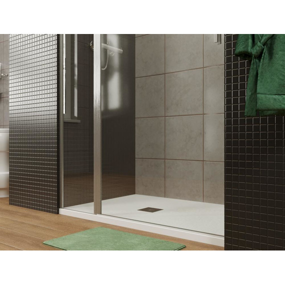 Душевая дверь Allen Brau Priority 140 см 3.31034.00 (стекло 8 мм) серебро браш/прозрачное - фото 7