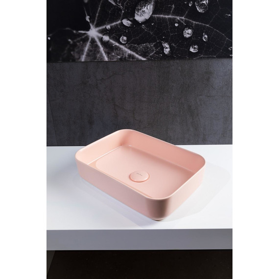 Раковина-чаша Allen Brau Fantasy 50 см 4.11021.SM, розовый - фото 6