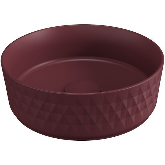 Раковина-чаша Allen Brau Fantasy Romb 36 см 4.11033.BD, бордо - фото 