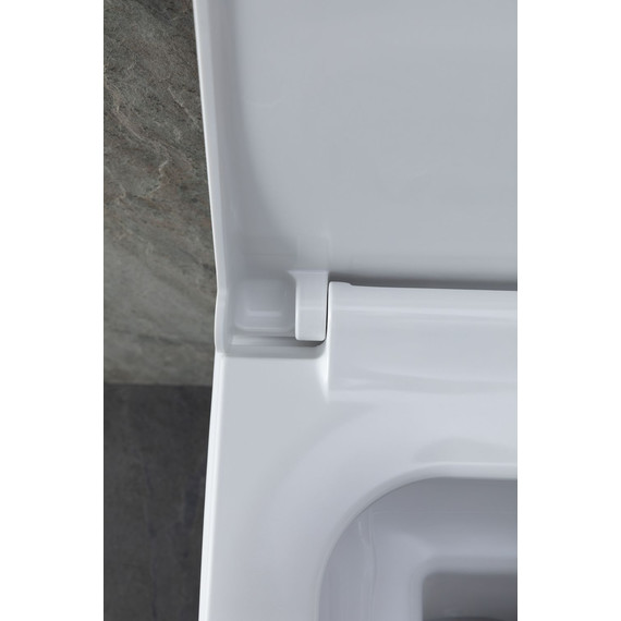 Унитаз подвесной безободковый Allen Brau Infinity 4.21011.20 с крышкой микролифт - фото 21