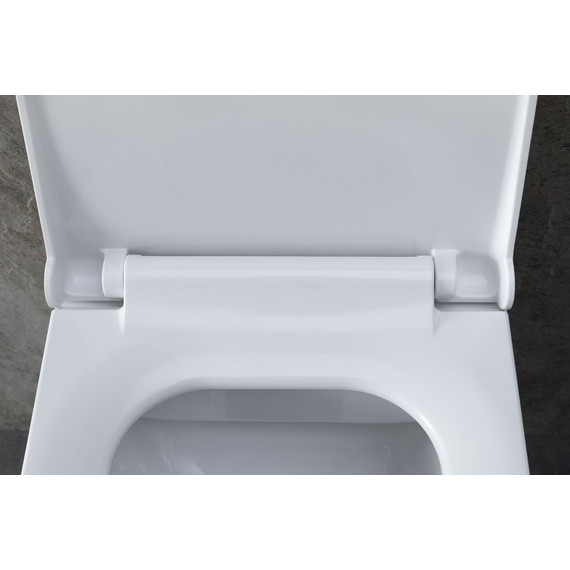 Унитаз подвесной безободковый Allen Brau Infinity 4.21011.20 с крышкой микролифт - фото 22