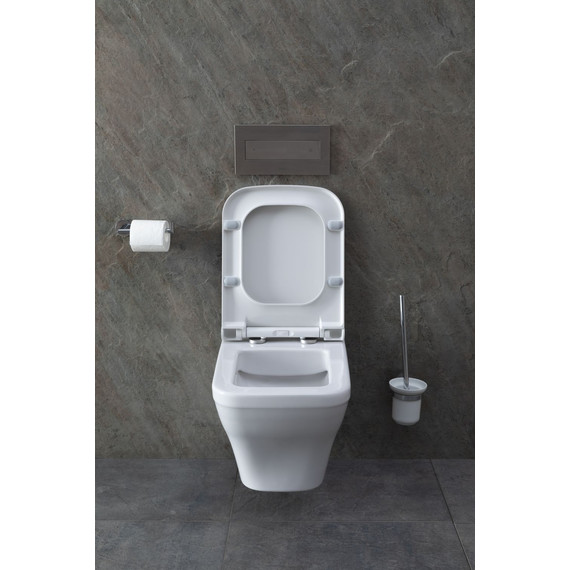 Унитаз подвесной безободковый Allen Brau Infinity 4.21011.20 с крышкой микролифт - фото 29