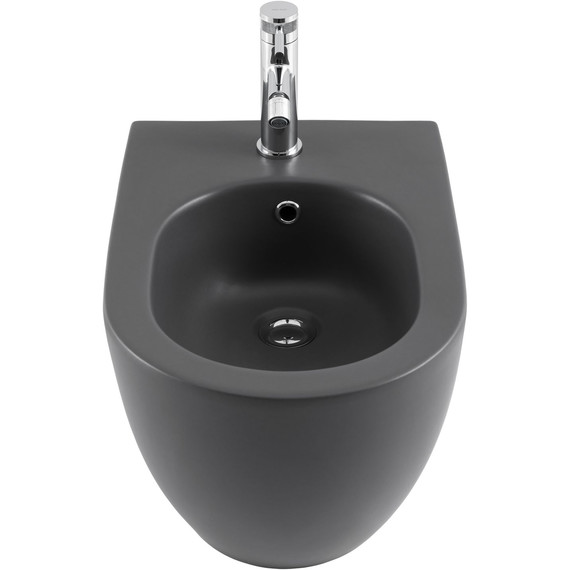 Биде подвесное Allen Brau Reality 4.32008.AN, антрацит - фото 2