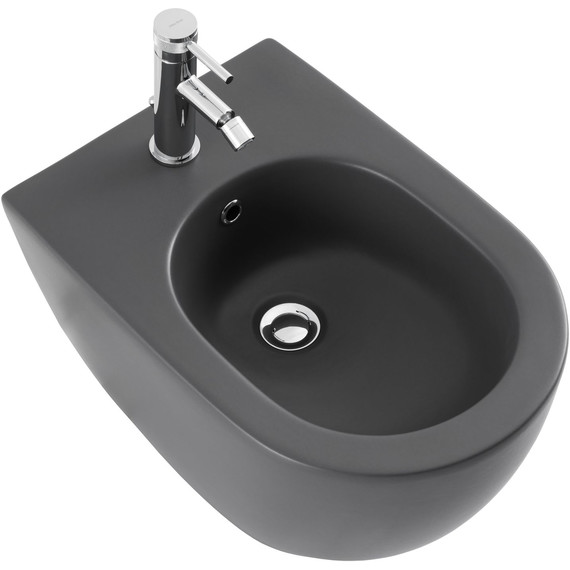 Биде подвесное Allen Brau Reality 4.32008.AN, антрацит - фото 3