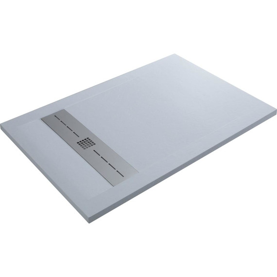 Каменный поддон Allen Brau Infinity 90x90 см 8.21001-21, белый камень - фото 