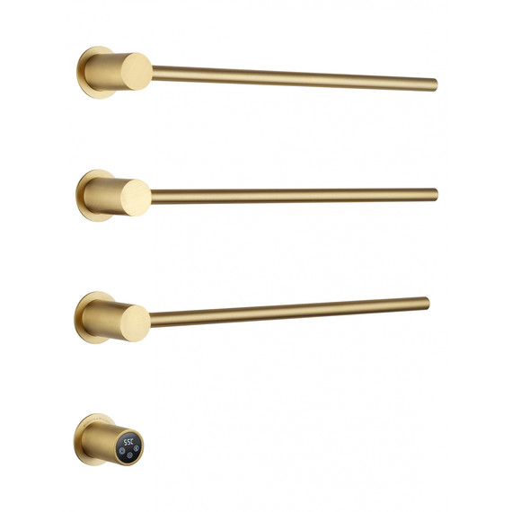 Полотенцесушитель электрический Wonzon & Woghand Hamburg П3 520x515 мм WW-AL313-BG, золото - фото 