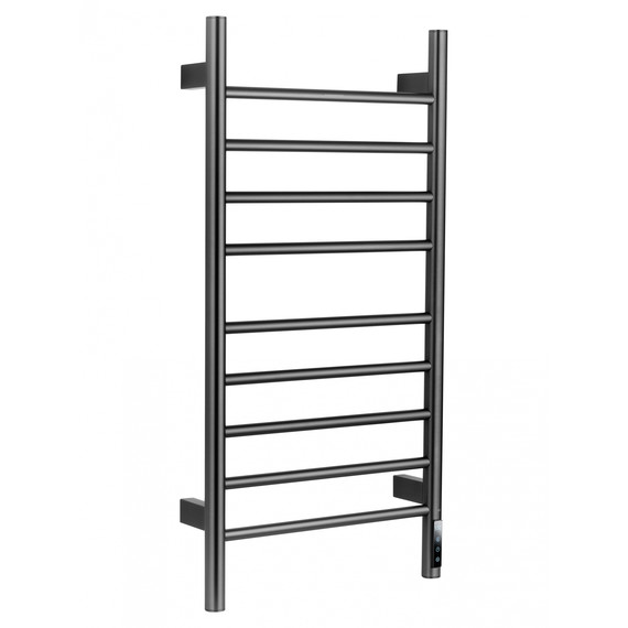 Полотенцесушитель электрический Wonzon & Woghand Bonn П9 418x904 мм WW-AL409-GM, темный графит - фото 