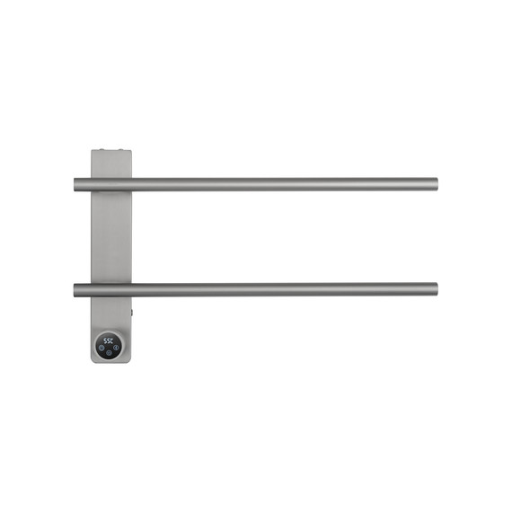 Полотенцесушитель электрический Wonzon & Woghand Nürnberg П2 310x520 мм WW-AL342-BR, никель - фото 2