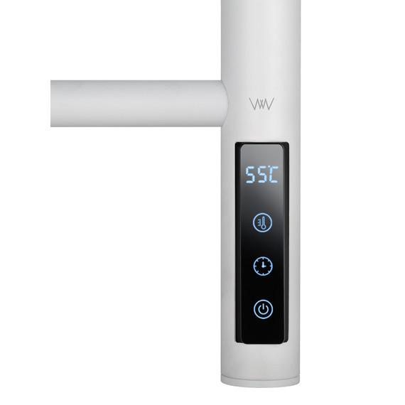 Полотенцесушитель электрический Wonzon & Woghand Bonn П9 418x900 мм WW-AL409-MW, белый - фото 4