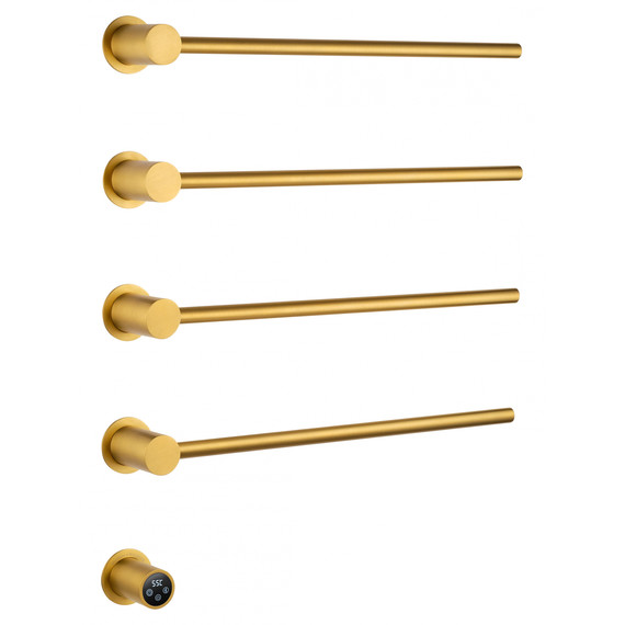 Полотенцесушитель электрический Wonzon & Woghand Hamburg П4 468x665 мм WW-AL314-G, золото - фото 