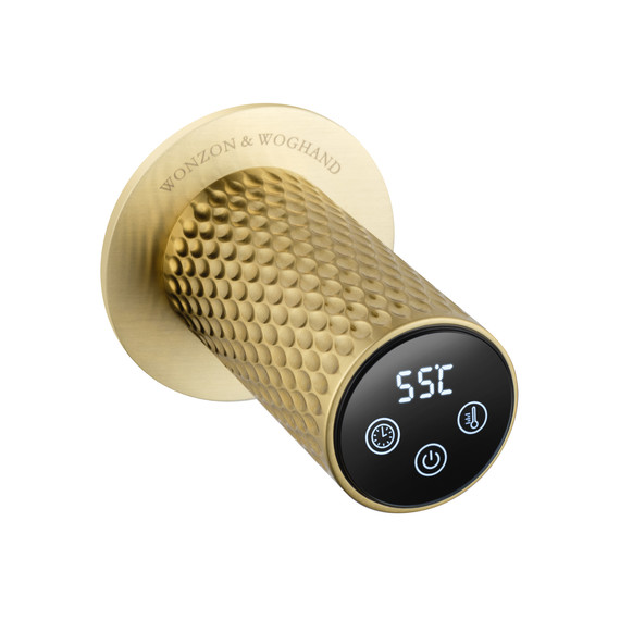Полотенцесушитель электрический Wonzon & Woghand München П5 522x670 мм WW-A355-BG, золото - фото 3