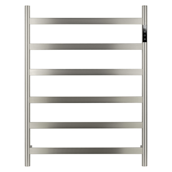 Полотенцесушитель электрический Wonzon & Woghand Essen П6 548x738 мм WW-A405-BR, никель - фото 2