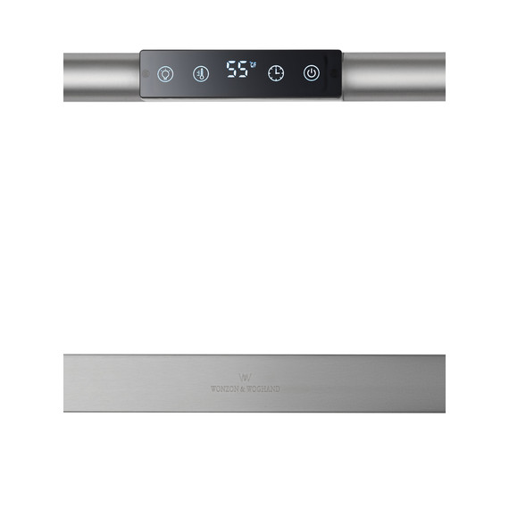 Полотенцесушитель электрический Wonzon & Woghand Köln П7 450x862 мм WW-A6016-BR, никель - фото 4