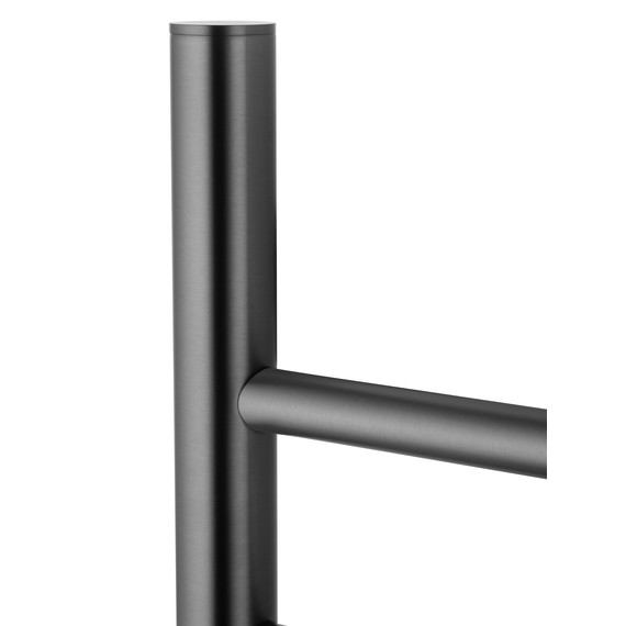 Полотенцесушитель электрический Wonzon & Woghand Bonn П9 418x904 мм WW-AL409-GM, темный графит - фото 3