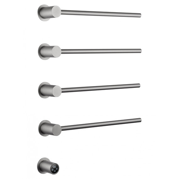 Полотенцесушитель электрический Wonzon & Woghand Hamburg П4 468x665 мм WW-AL314-BR, никель - фото 