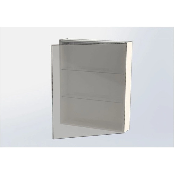 Зеркало-шкаф Aquanet Алвита 70 см 00184038, белый - фото 5