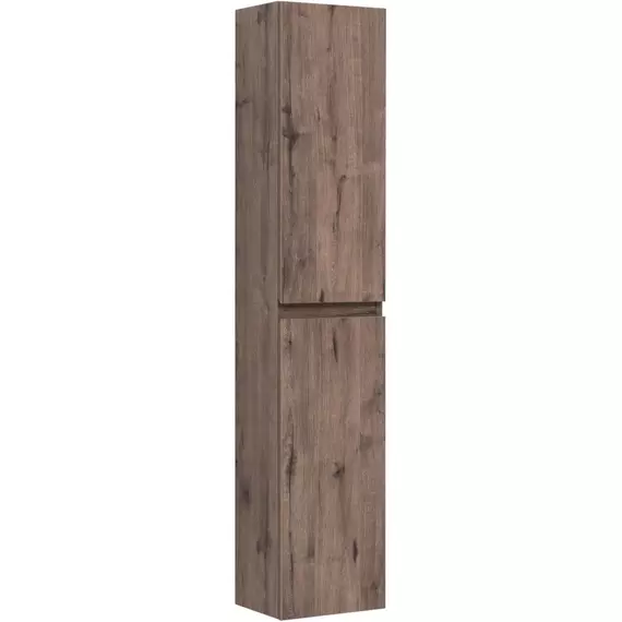 Пенал подвесной Aquanet Нота New 30 см 00334195, дуб веллингтон табак - фото 