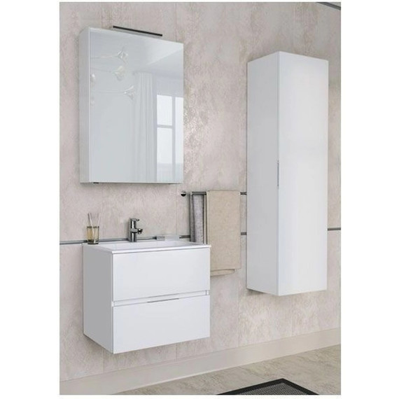 Зеркало-шкаф Aquanet Алвита 60 см 00183994, белый - фото 6