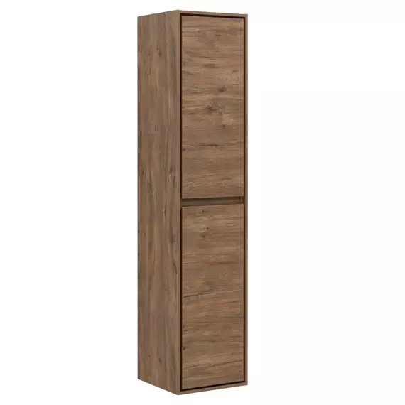 Пенал подвесной Aquanet Милан 35 см 00336388, дуб рустикальный - фото 