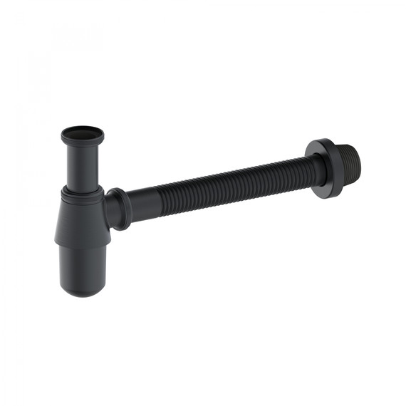 Сифон для умывальника Wonzon & Woghand WW-88SS102-BGM, тёмный графит - фото 