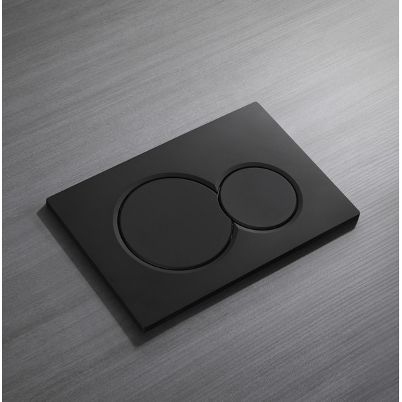 Кнопка смыва Wonzon & Woghand WW-IB232-MB, чёрный - фото 2