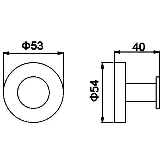 Крючок Timo Saona 13011/16, цвет белый матовый - фото 2