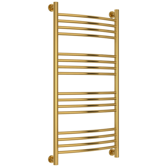 Полотенцесушитель водяной Сунержа Богема+ П16 500x1060 мм (выгнутая перемычка) 03-0221-1050, золото - фото 