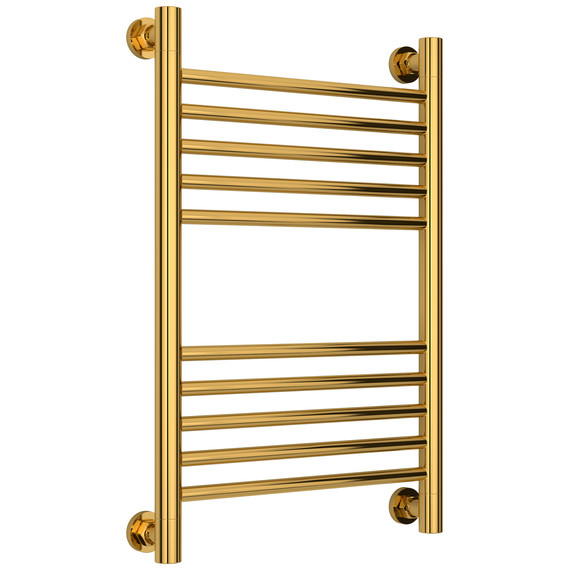 Полотенцесушитель водяной Сунержа Богема+ П10 400x660 мм (прямая перемычка) 03-0220-6040, золото - фото 