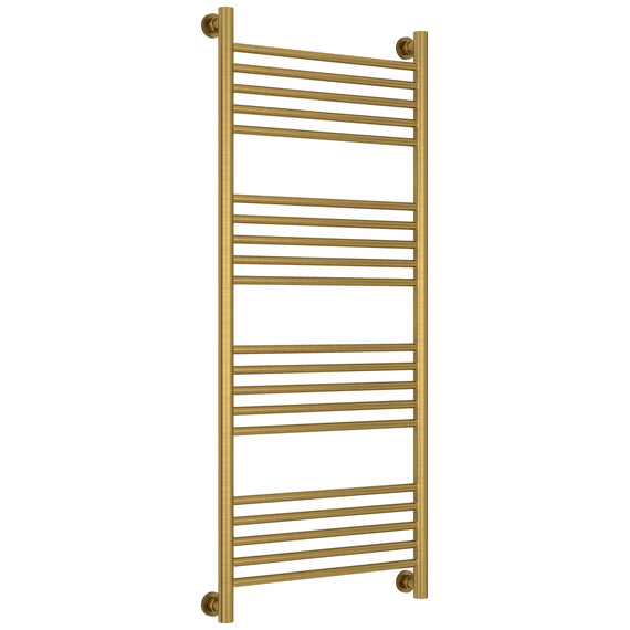 Полотенцесушитель водяной Сунержа Богема+ П20 500x1260 мм (прямая перемычка) 051-0220-1250, состаренная латунь - фото 