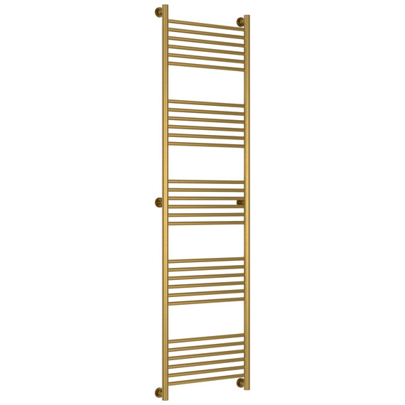 Полотенцесушитель водяной Сунержа Богема+ П30 500x1960 мм (прямая перемычка) 051-0220-1950, состаренная латунь - фото 