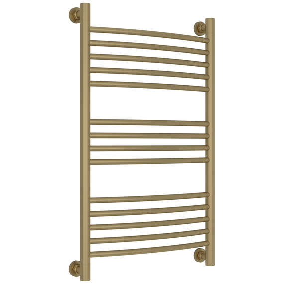 Полотенцесушитель водяной Сунержа Богема+ П14 500x860 мм (выгнутая перемычка) 032-0221-8050, золото матовое - фото 