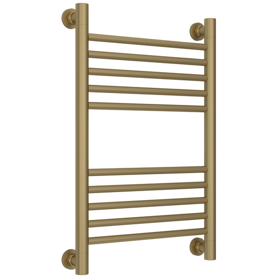 Полотенцесушитель водяной Сунержа Богема+ П10 400x660 мм (прямая перемычка) 032-0220-6040, золото матовое - фото 