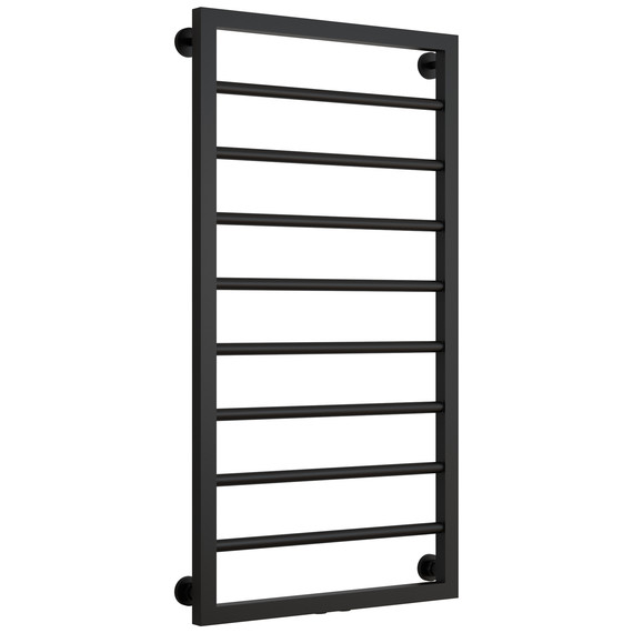 Полотенцесушитель водяной Сунержа Канцлер П8 500x1030 мм 31-0254-1050, чёрный матовый - фото 