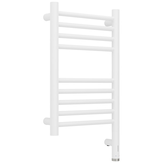 Полотенцесушитель электрический Сунержа Богема 3.1 П9 300x620 мм (прямая перемычка) 30-6005-5030 R, белый матовый - фото 