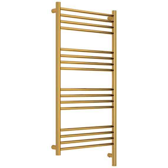 Полотенцесушитель электрический Сунержа Богема 3.1 П16 500x1120 мм (прямая перемычка) 03-6005-1050 R, золото - фото 