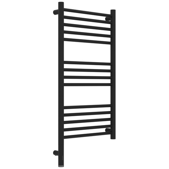 Полотенцесушитель электрический Сунержа Богема 3.1 П14 400x920 мм (прямая перемычка) 15-6004-8040 L, тёмный титан муар - фото 