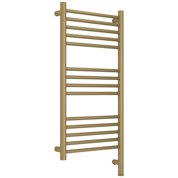 Полотенцесушитель электрический Сунержа Богема 3.1 П14 400x920 мм (прямая перемычка) 32-6005-8040 R, золотой шёлк - фото 