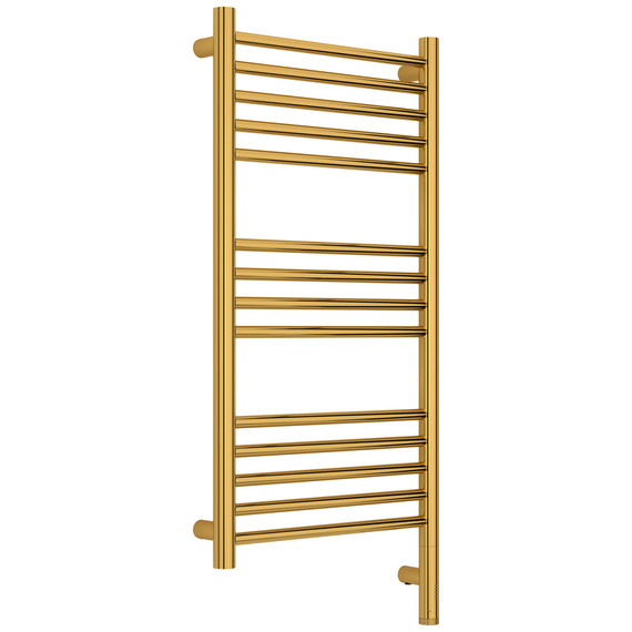 Полотенцесушитель электрический Сунержа Богема 3.1 П14 400x920 мм (прямая перемычка) 03-6005-8040 R, золото - фото 